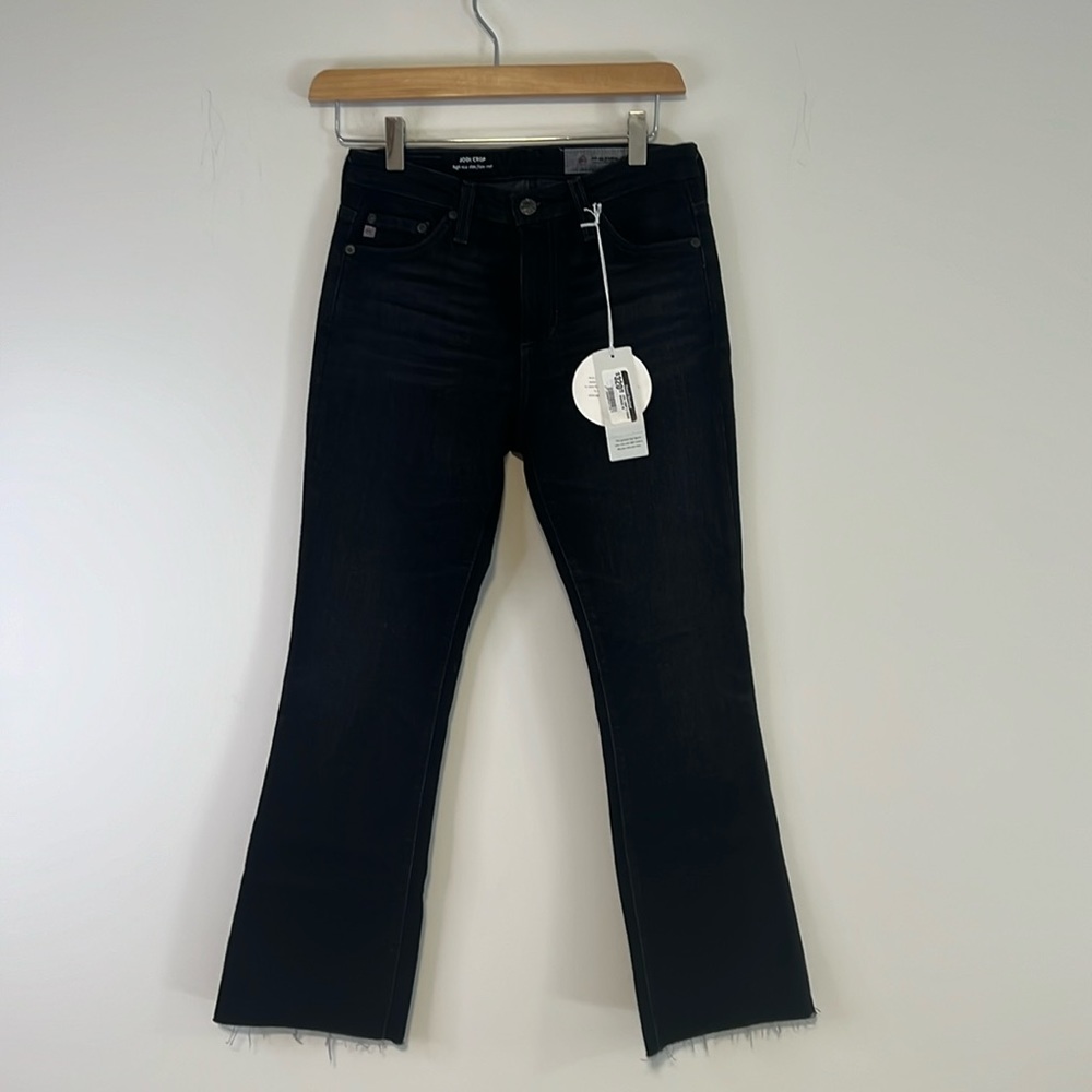 AG | Jodi Crop | High- Rise slim flare crop (multiple sizes available)